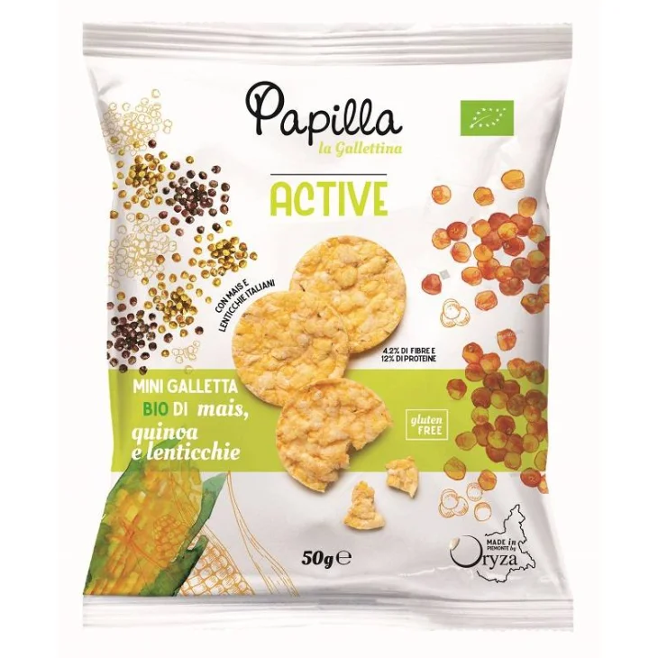 Papilla La Gallettina Active Bio Senza Glutine 50 g
