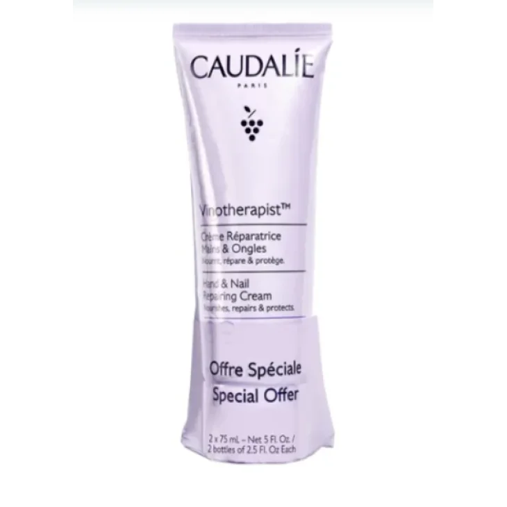 Caudalie Vinotherapist Duo Crema Mani e Unghie Riparatrice 2 x 75 ml