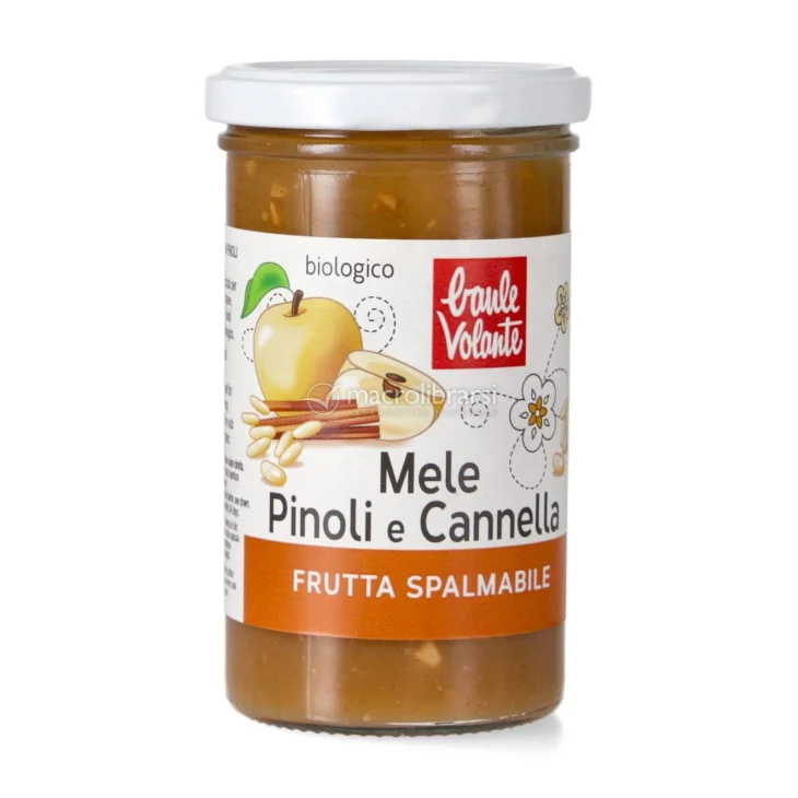 Baule Volante Frutta Spalmabile Mele Pinoli E Cannella Biologica 290 g