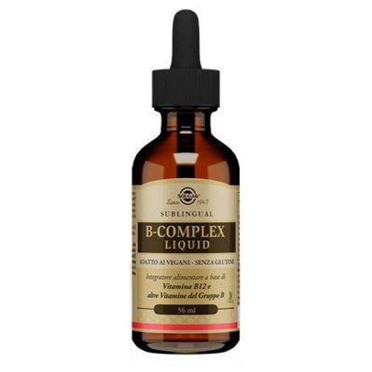 Solgar B-Complex Liquid Integratore di Vitamina B 56 ml