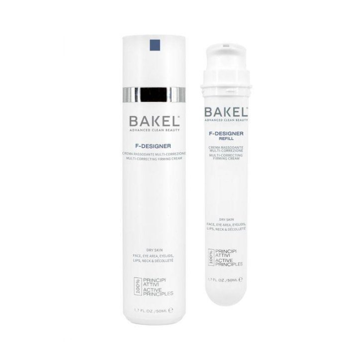 Bakel F-Designer Dry Case&Refill Crema Rassodante Multicorrezione Viso 50 ml