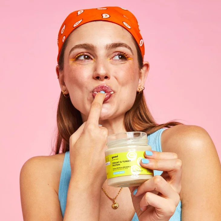 Goovi Crema Spalmabile con Proteine Gusto Cocco 200 gr