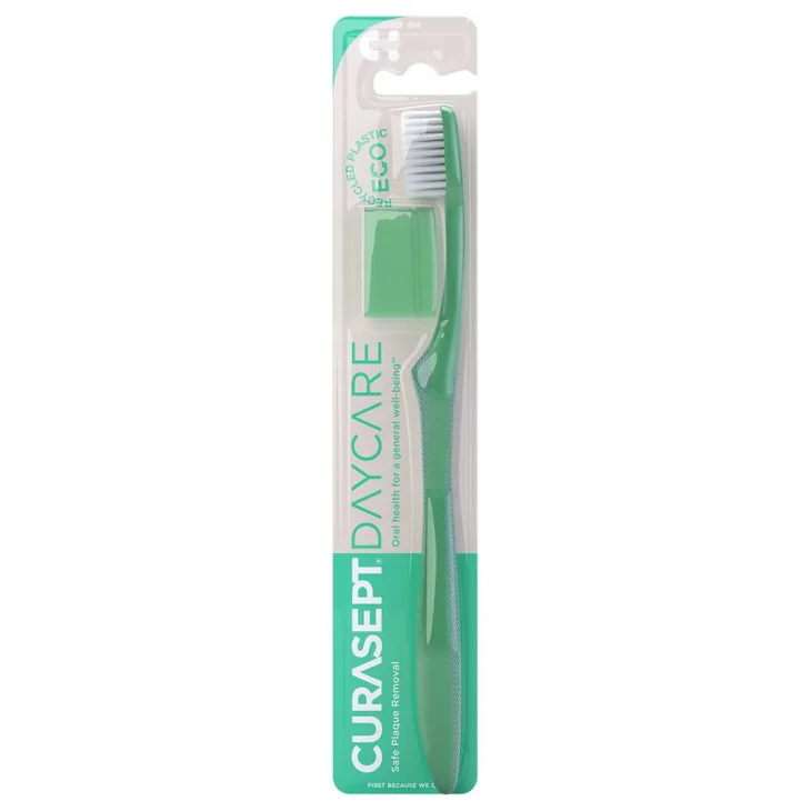 Curasept Daycare Spazzolino Eco Medium in Plastica Riciclata 1 pezzo