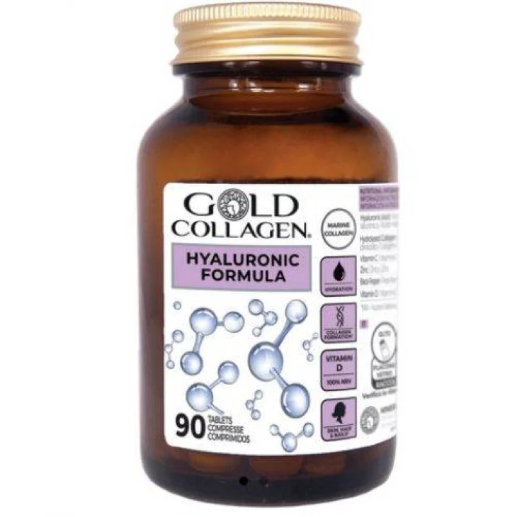 Gold Collagen Hyaluronic Formula Integratore per la Pelle 90 compresse