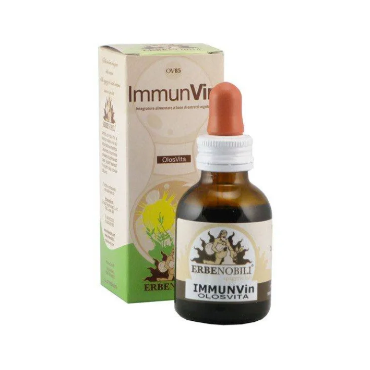 Erbenobili Immunvin Olosvita Rimedio Naturale per le Difese Immunitarie 50 ml