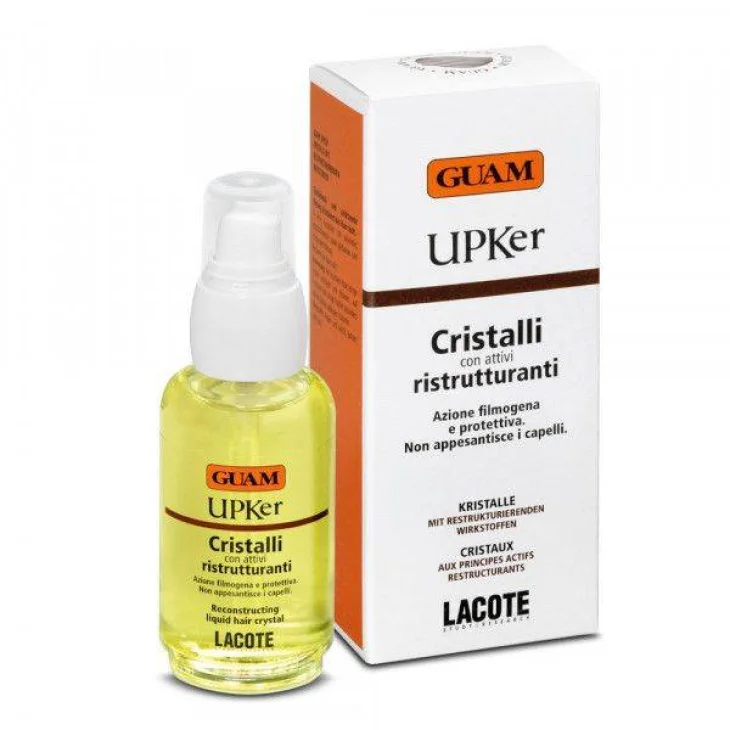 Guam Upker Cristalli Ristrutturanti per Capelli 50 ml