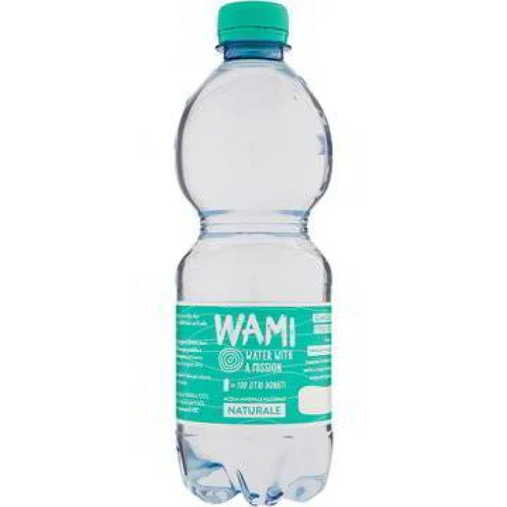 WAMI Acqua Minerale Naturale Bottiglietta 500 ml