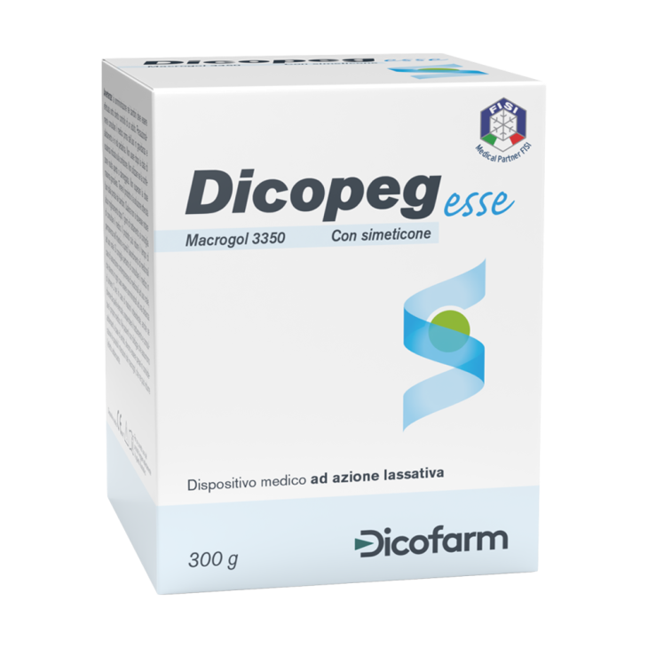 Dicofarm Dicopeg Macrogol 3350 Azione Lassativa 300 grammi