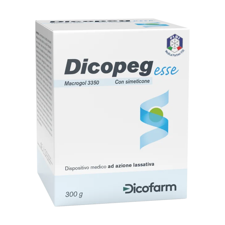Dicofarm Dicopeg Macrogol 3350 Azione Lassativa 300 grammi