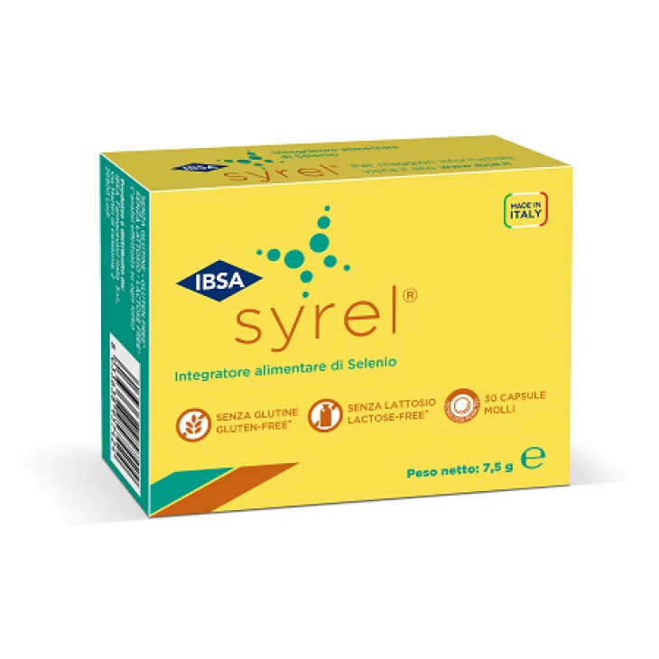 Ibsa Syrel Integratore per la Tiroide 30 capsule molli