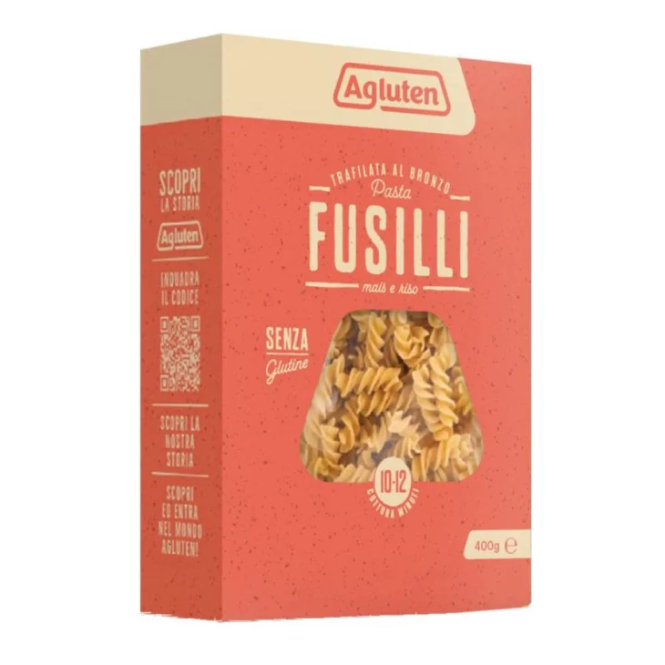 Agluten Fusilli Pasta Senza Glutine 400 g
