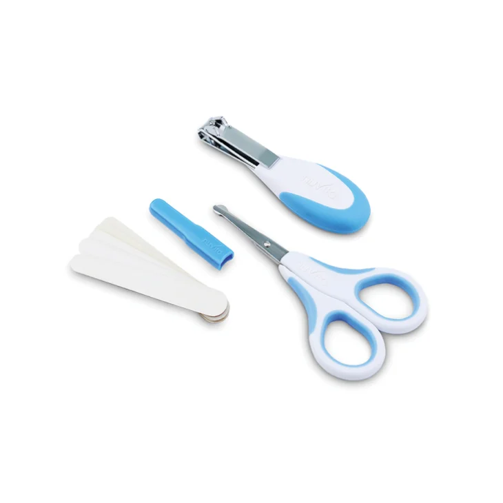 Nuvita Set Cura Unghie Neonato 0M+ Blu