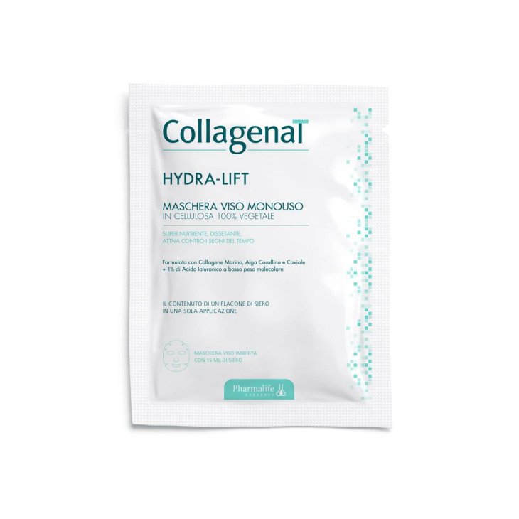Collagenat Hydra Lift Maschera Viso Monouso Idratante Anti-Età 15 ml