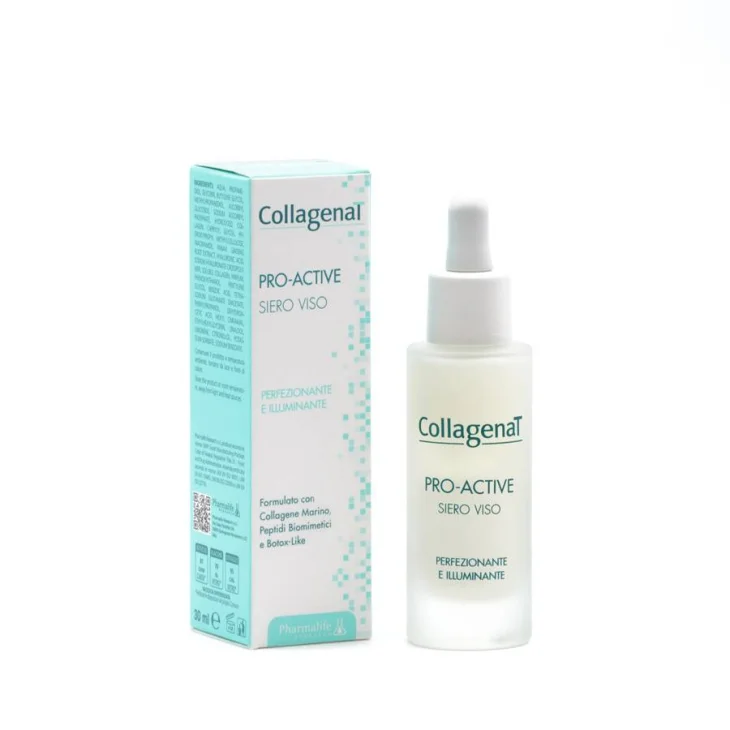 Collagenat Pro Active Siero Viso Perfezionante e Illuminante 30 ml