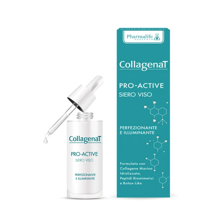 Collagenat Pro Active Siero Viso Perfezionante e Illuminante 30 ml
