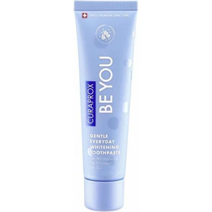 Curaprox Be You Dentifricio Sbiancante Gusto Mora e Liquirizia 60 ml