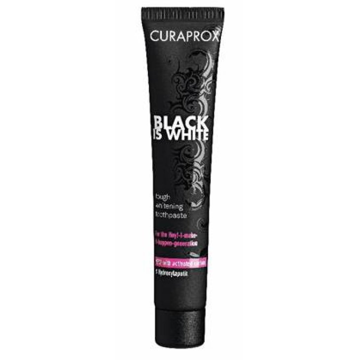 Curaprox Black is White Dentifricio Rinfrescante Anti-Macchie 90 ml