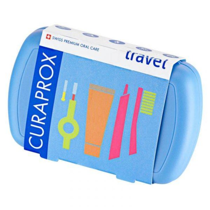 Curaprox Be You Travel Set Blue  per Igiene Orale 1 Pezzo