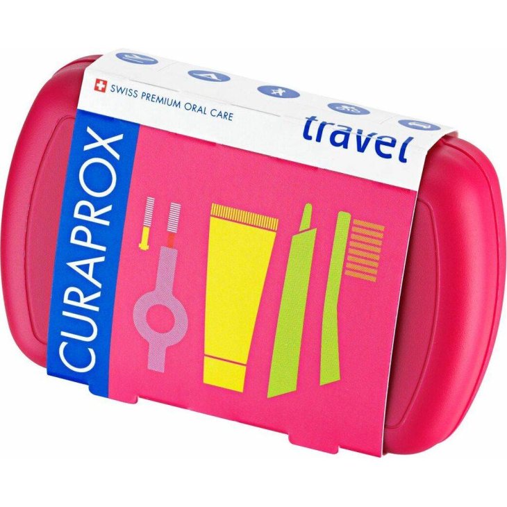 Curaprox Be You Travel Set Magenta per Igiene Orale 1 Pezzo