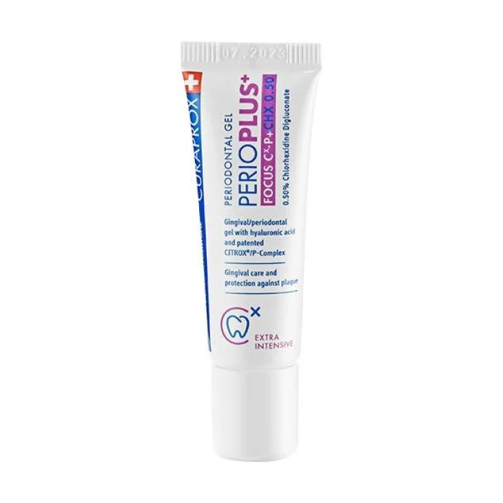 Curaprox Perioplus + Focus Gel CHX 0,5% Gel Parodontale 10 ml