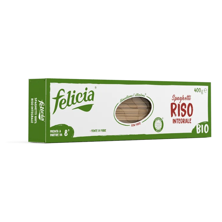 Felicia Bio Riso Integrale Spaghetti Senza Glutine 340 g