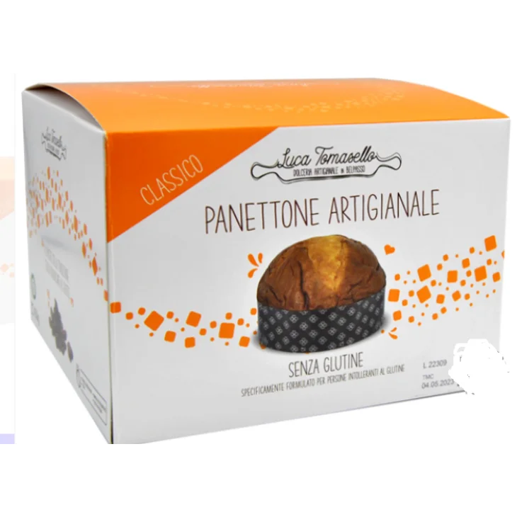 Dolceria Tomasello Panettone Classico Senza Glutine 450 g