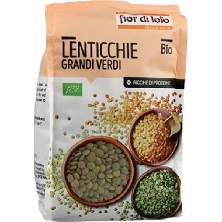 Fior di Loto Lenticchie Verdi Bio 400 g
