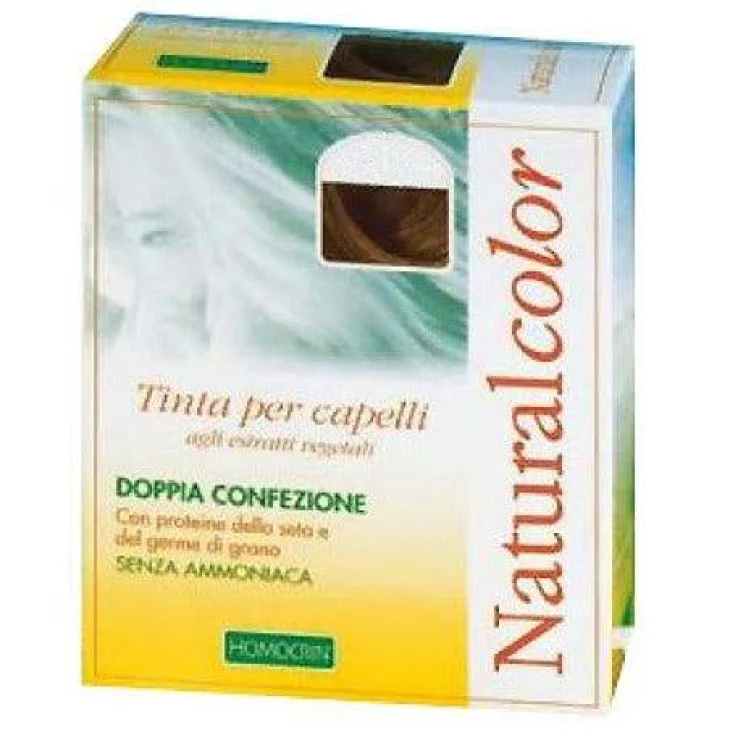 Specchiasol Homocrin Naturalcolor Tinta per Capelli agli Estratti Vegetali - Castano Chiaro Dorato Rame 5/34