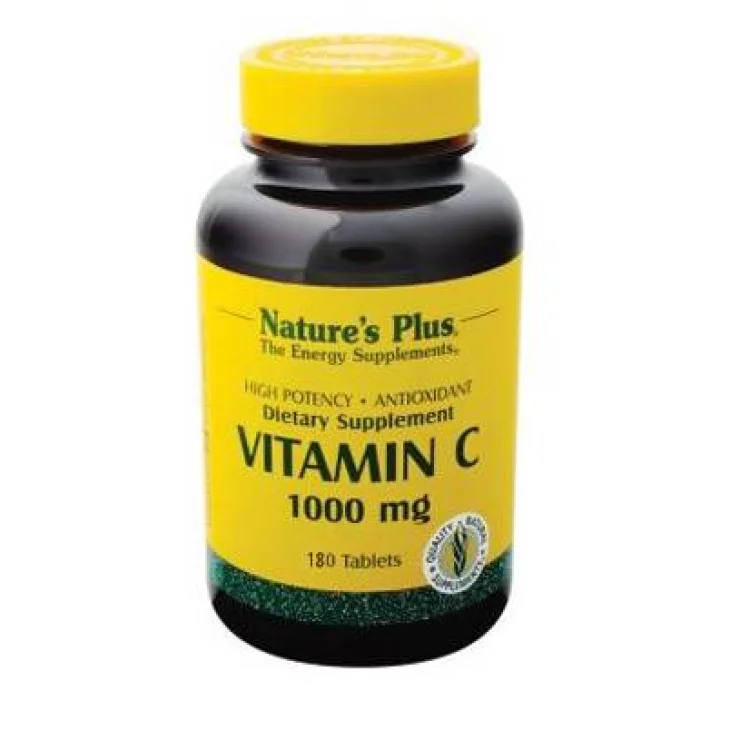 Nature's Plus Vitamina C 1000 mg Integratore vitaminico 180 tavolette