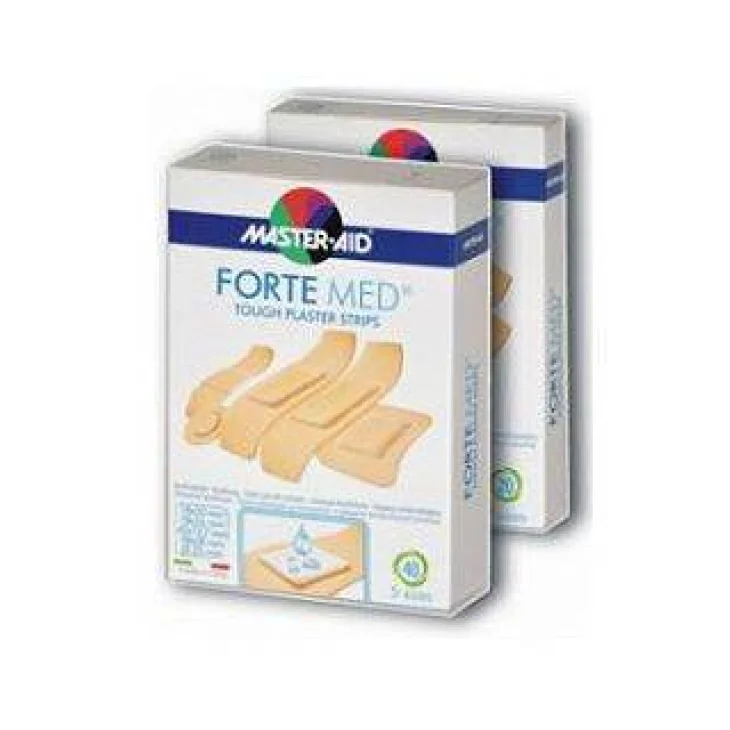Master Aid Cerotti con Tampone Disinfettante 5 formati - 40 pezzi