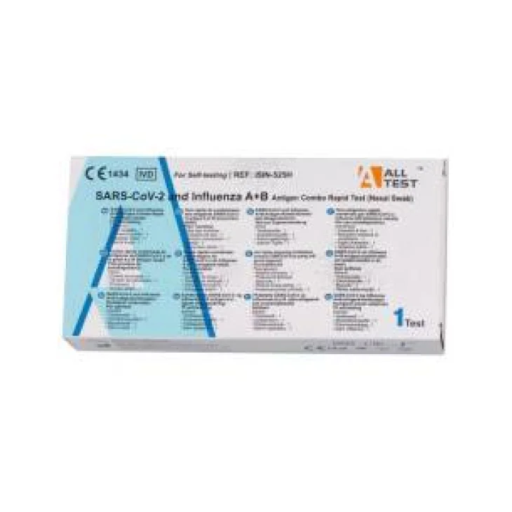 Test Antigenico Rapido Combinato per SARS-CoV-2 e Influenza Atest covid/B 1 pezzo