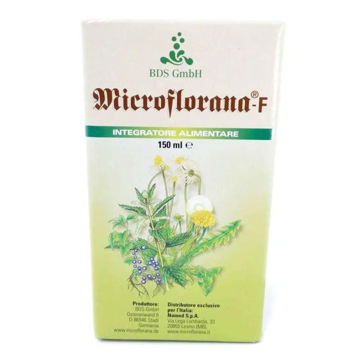 Named Microflorana-F Integratore per il benessere intestinale 500 ml