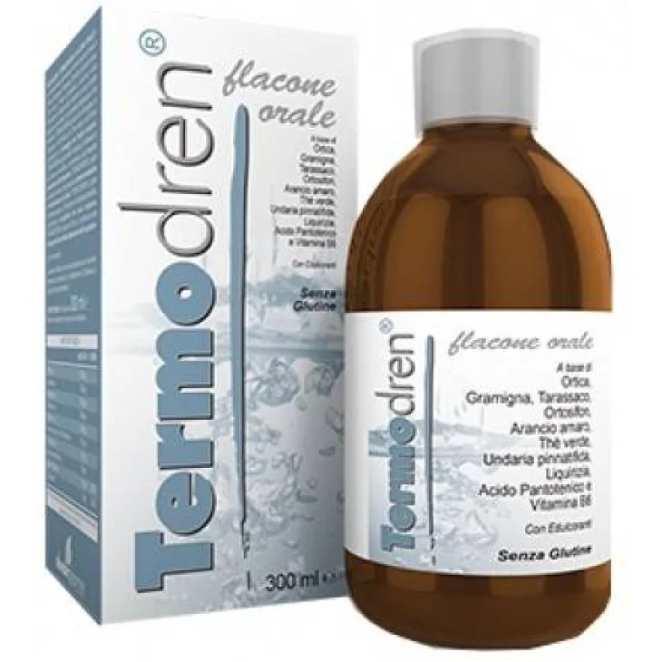 ShedirPharma Termodren Integratore per il drenaggio dei liquidi 300 ml