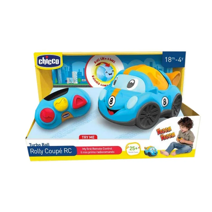 Chicco Rolly Coupè RC Macchinina Radiocomandata per Bambini dai 18 mesi ai 4 Anni