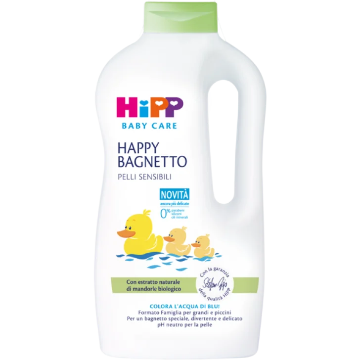 Hipp Baby Care Happy Bagnetto Detergente Delicato Formato Famiglia Fun 1000 ml