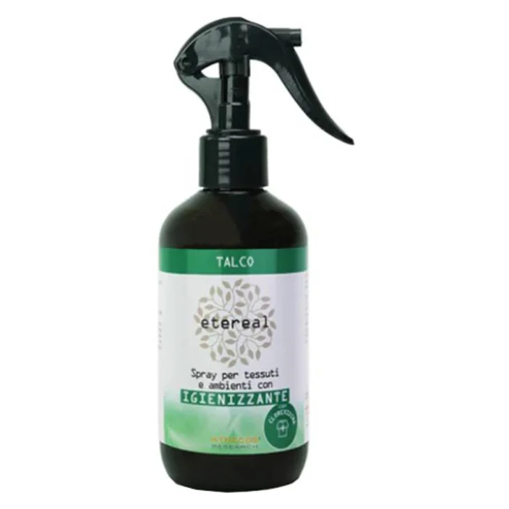 Etereal Spray Per Tessuti E Ambienti Igienizzante Talco 250 Ml
