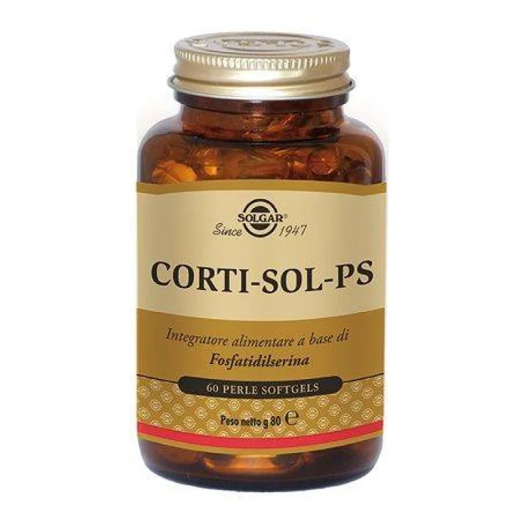Solgar Corti-Sol-PS Integratore per il benessere cognitivo 60 perle softgels