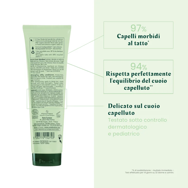 René Furterer Naturia Bio Balsamo districante capelli 150 ml