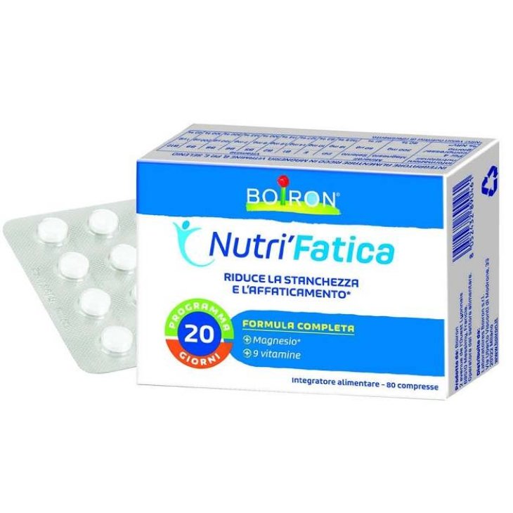 Boiron NutriFatica 80 Compresse Bipack Promo
