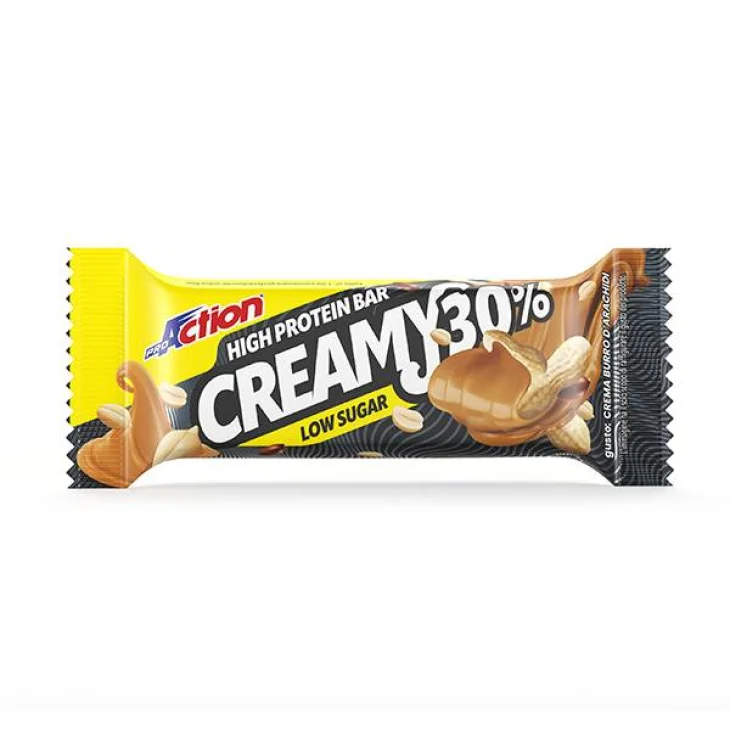 ProAction Creamy 30% Barretta Proteica Gusto Burro Arachidi 35 g