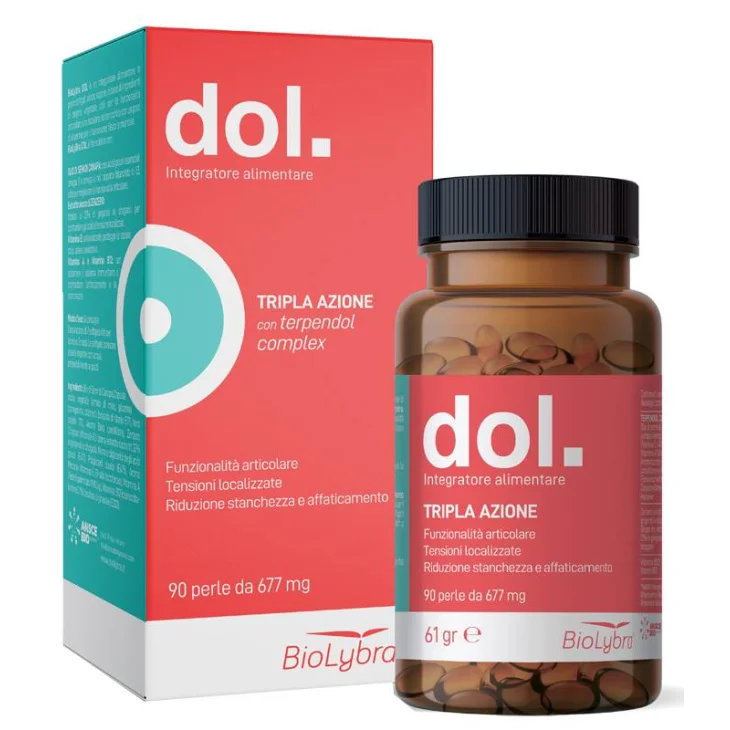Biolybra Dol Integratore per il Benessere Articolare 90 perle