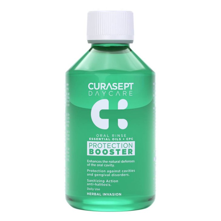Curasept Daycare Collutorio Protection Booster Herbal Invasion Azione Igienizzante 250 ml