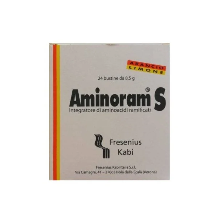 Aminoram S Integratore di Aminoacidi Ramificati 24 bustine
