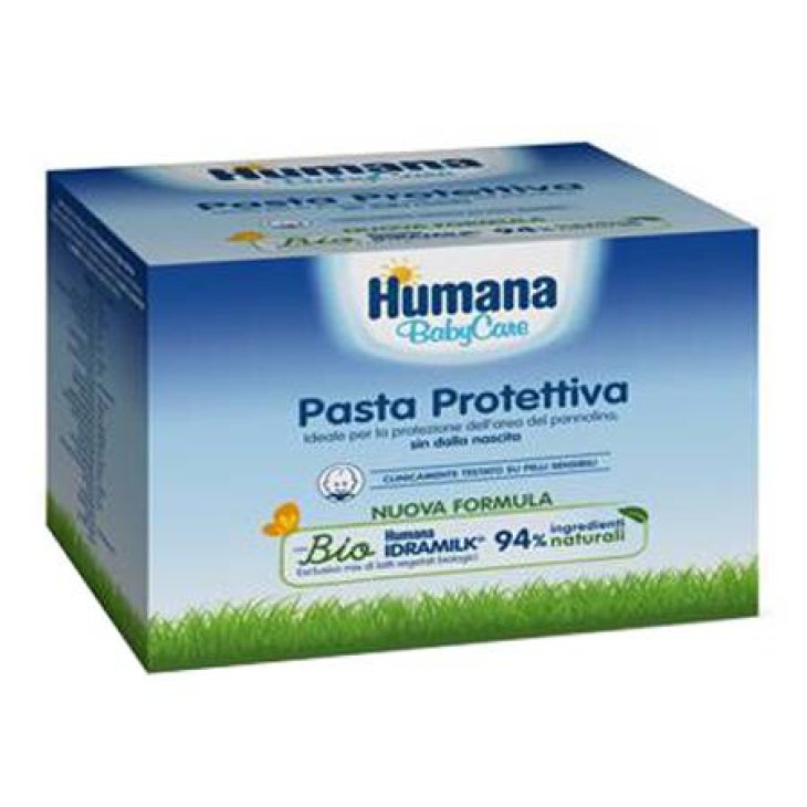 Humana Baby Care Pasta Protettiva per il Cambio Pannolino Vaso 200 ml
