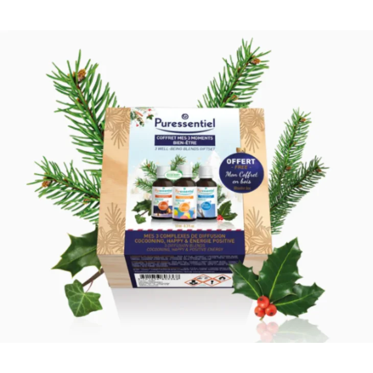 Puressentiel Cofanetto Regalo i Miei 3 Momenti di Benessere