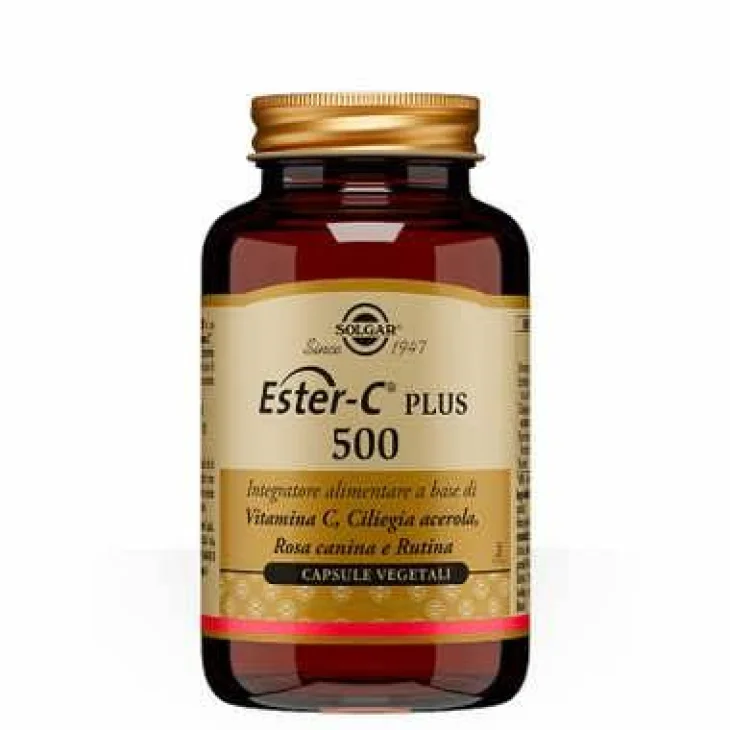 Solgar Ester C-Plus 500 Integratore per il sistema immunitario 100 capsule
