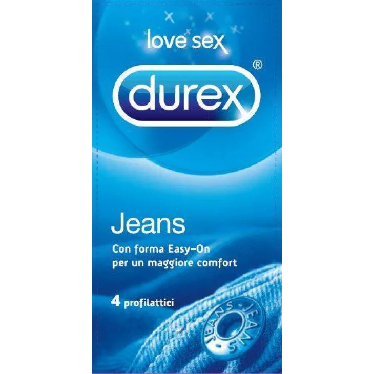 Durex Preservativi Jeans 4 pezzi