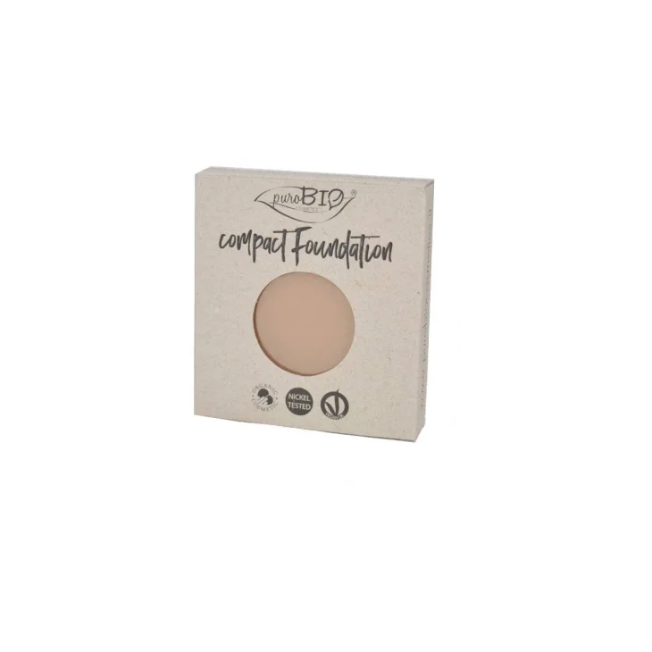 Purobio Cosmetics Fondotinta Compatto Ricarica - Numero: 03