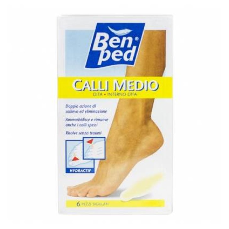 Ben Ped Cerotto idrocolloidale per calli Medio - Formato: 6 pezzi