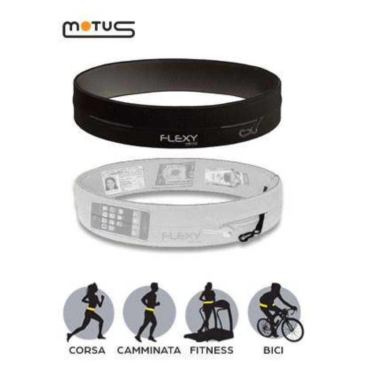Motus Flexy Smart Belt Fascia elastica per sportivi 1 Pezzo - Taglia: S